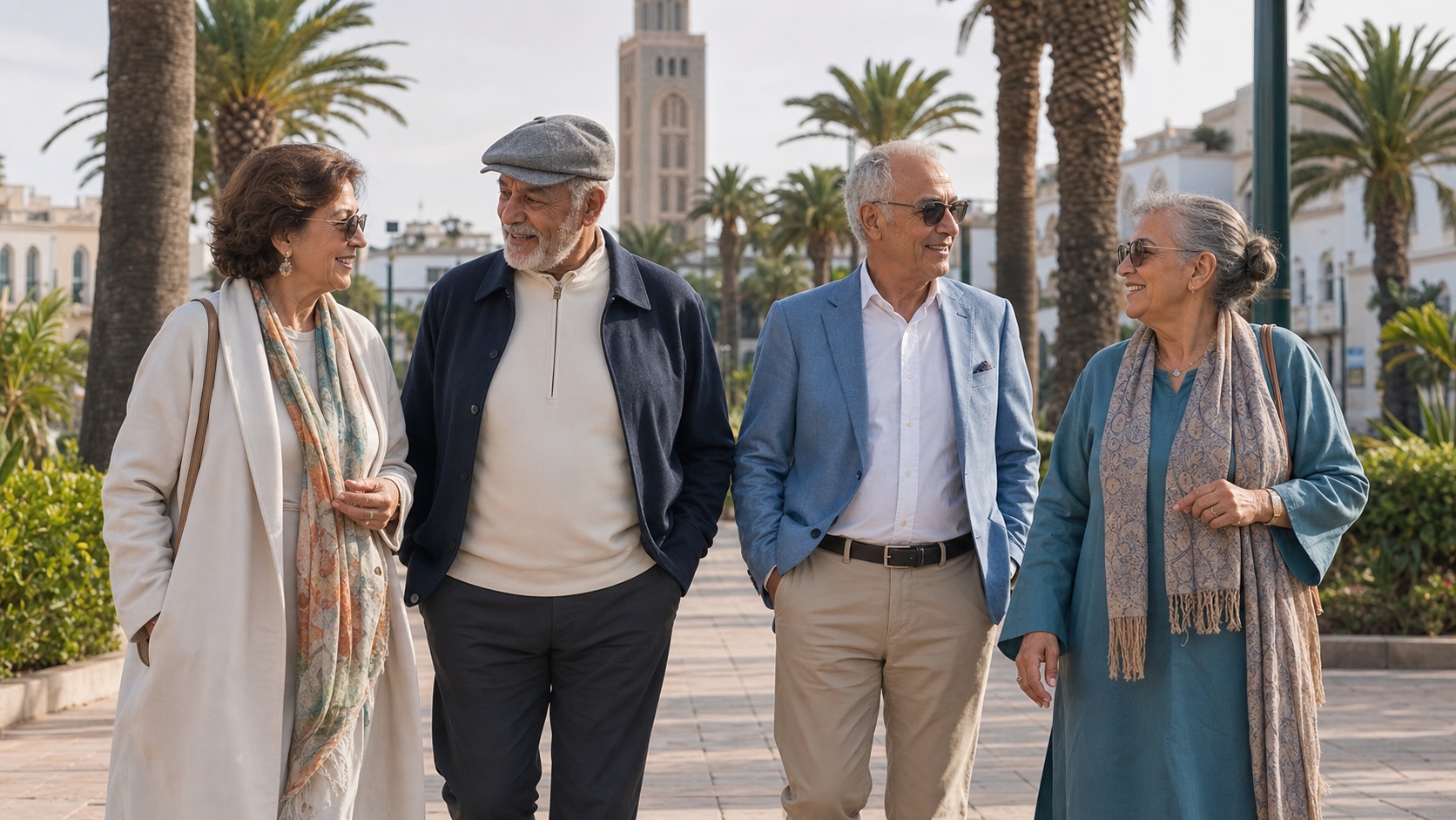 Habitudes favorisant le bien vieillir à Casablanca